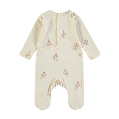 BABYCLIC Footsie - Flor Cream