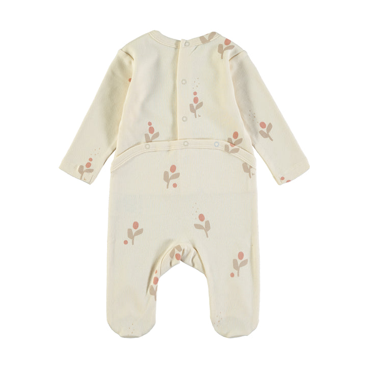 BABYCLIC Footsie - Flor Cream