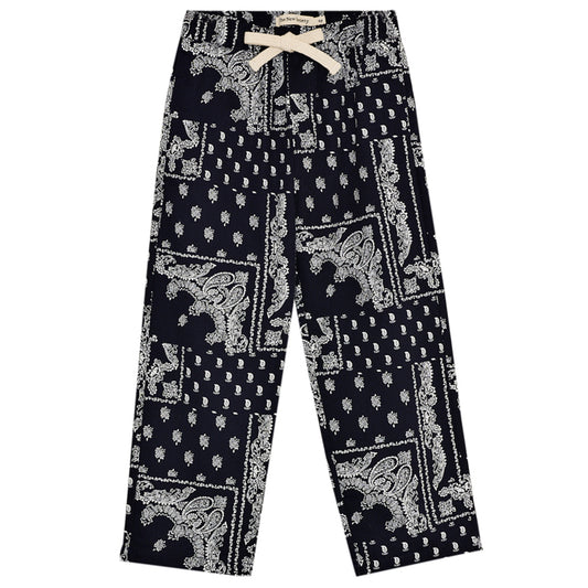 THE NEW SOCIETY Luis Pants - Bandana Black