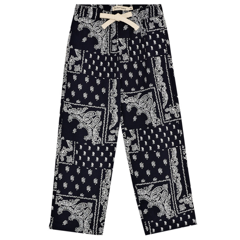 THE NEW SOCIETY Luis Pants - Bandana Black