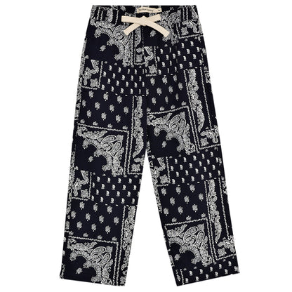 THE NEW SOCIETY Luis Pants - Bandana Black