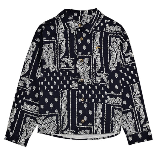 Luis Shirt - Bandana Black