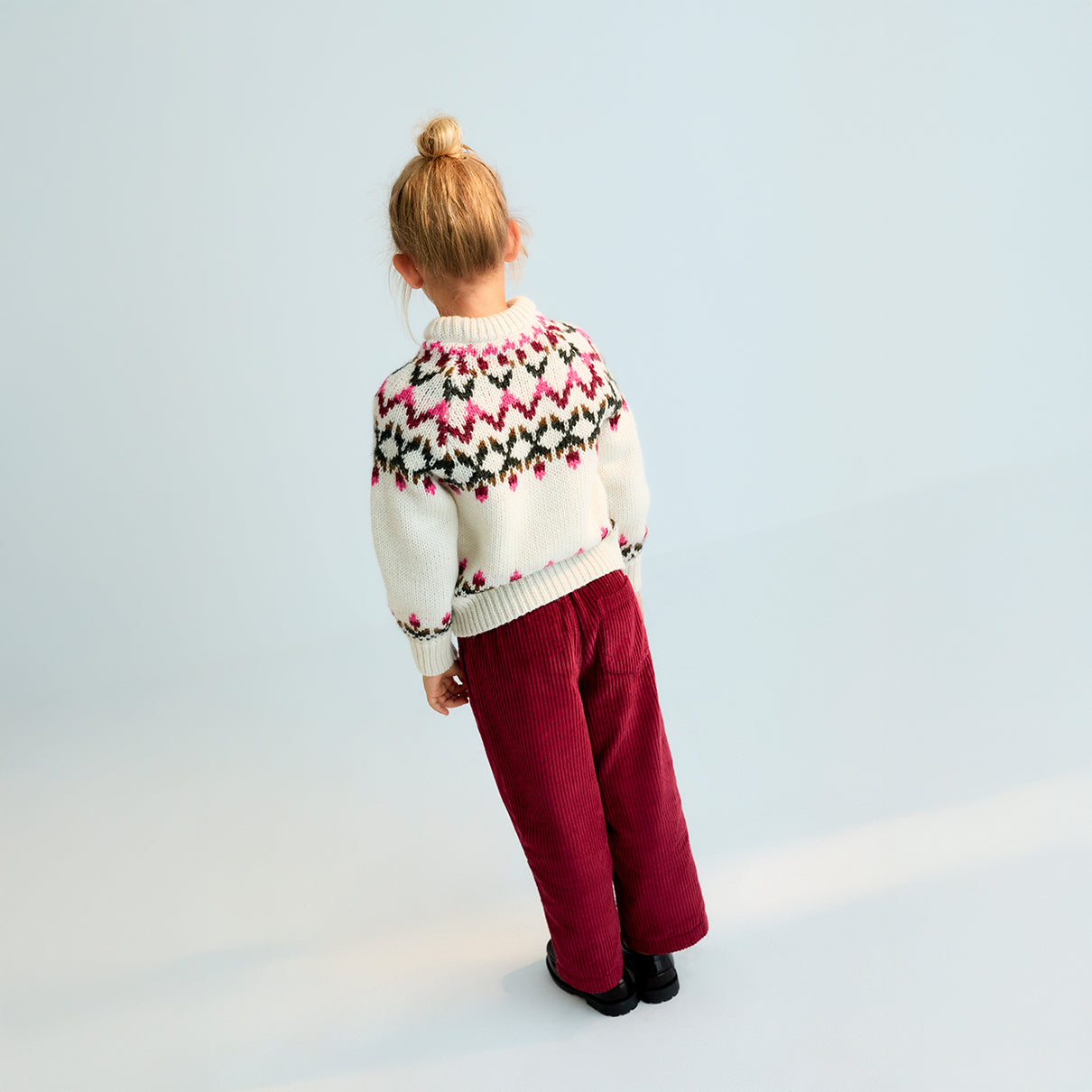 THE NEW SOCIETY Nicol Corduroy Pants - Plum Fantasy