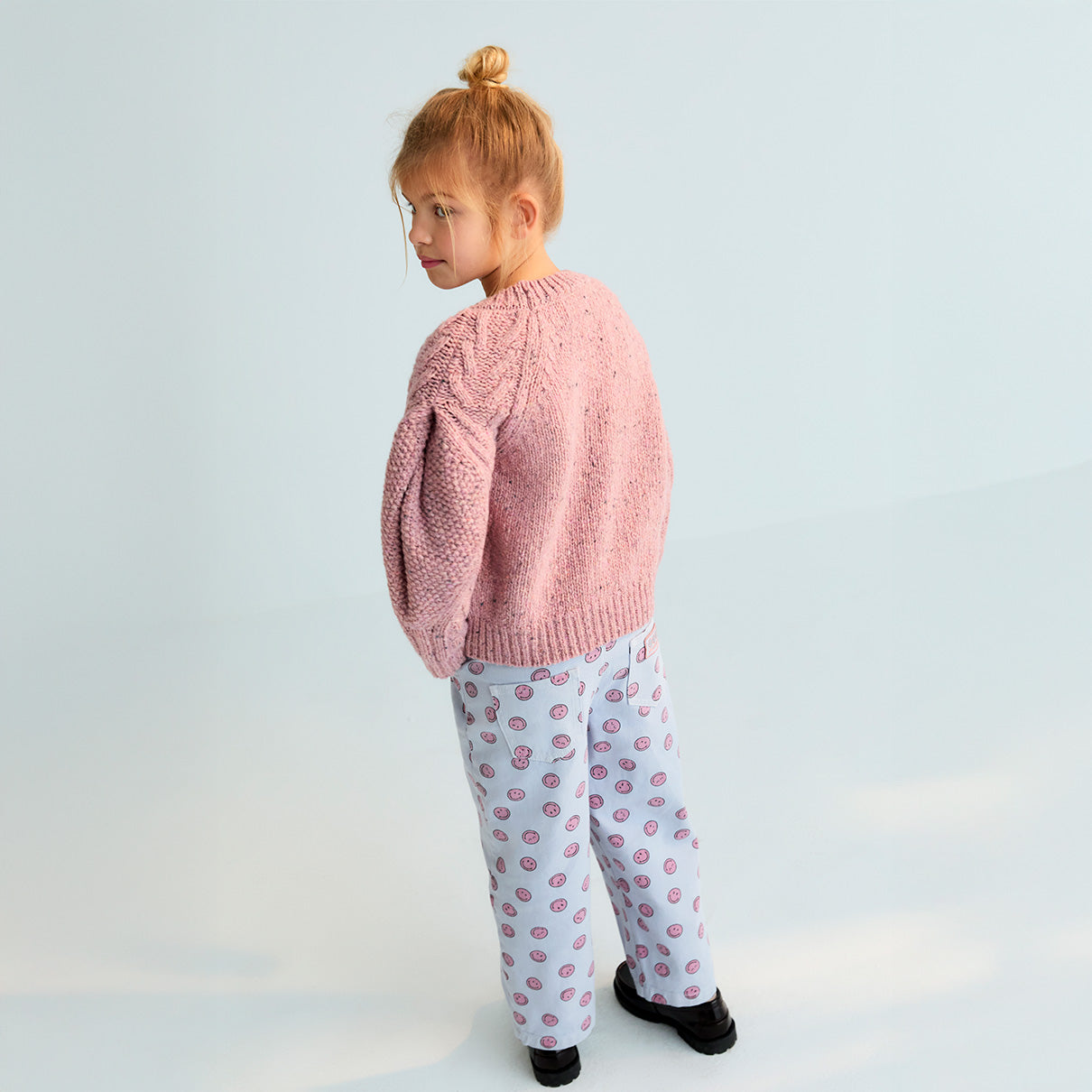 THE NEW SOCIETY Smiley Pants - Pink