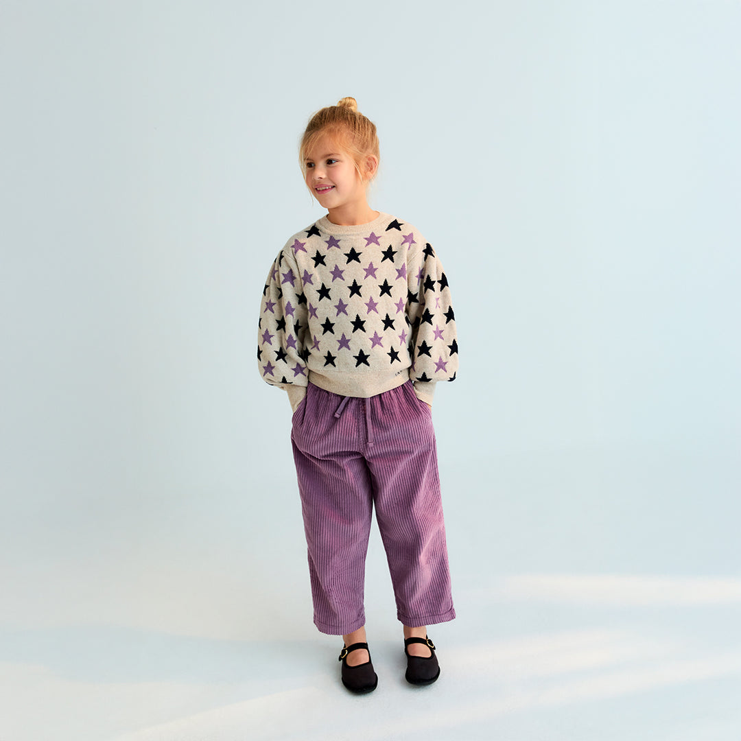 THE NEW SOCIETY Ximena Jumper - Stars Jacquard