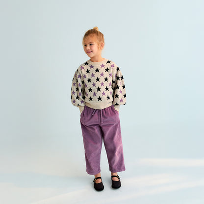 THE NEW SOCIETY Ximena Jumper - Stars Jacquard