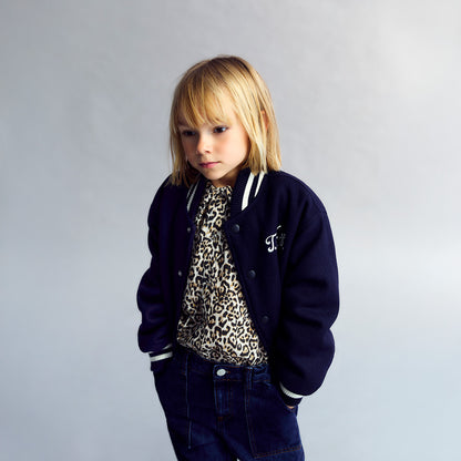 THE NEW SOCIETY TNS Logo Sweatshirt - Nelia Print