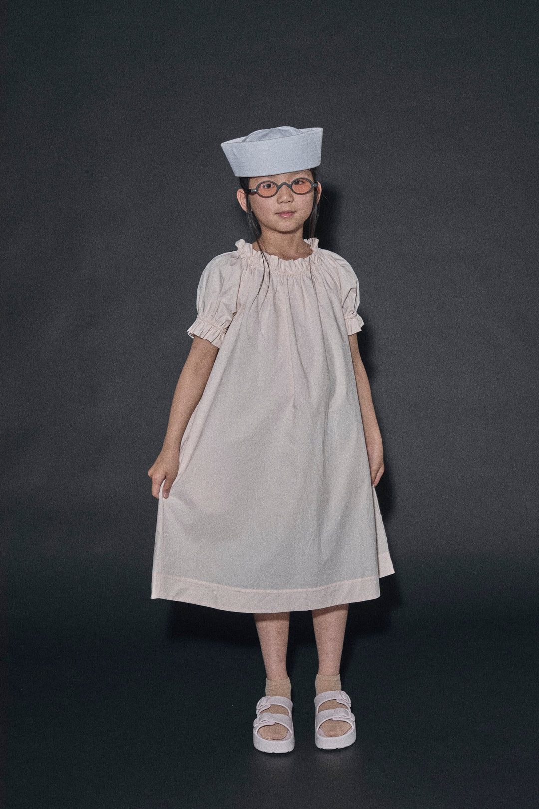 Sea Dress in Light Apricot