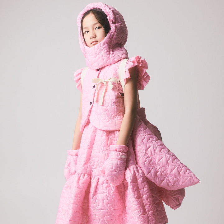 Bjork Mittens in Pink