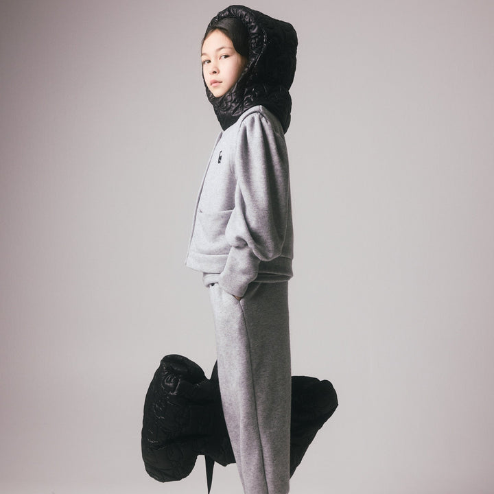 Nikki Turtleneck Top in Grey
