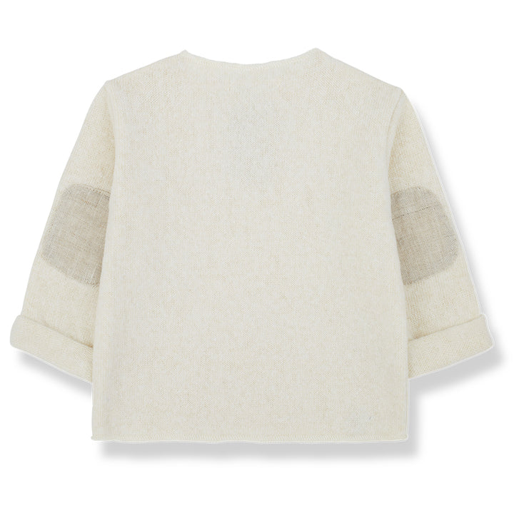 1 + IN THE FAMILY Mateu Soft Sweater - Ecru