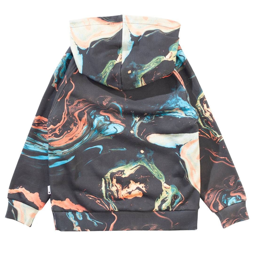 MUNSTERKIDS Paint Swirl Runner Hoodie