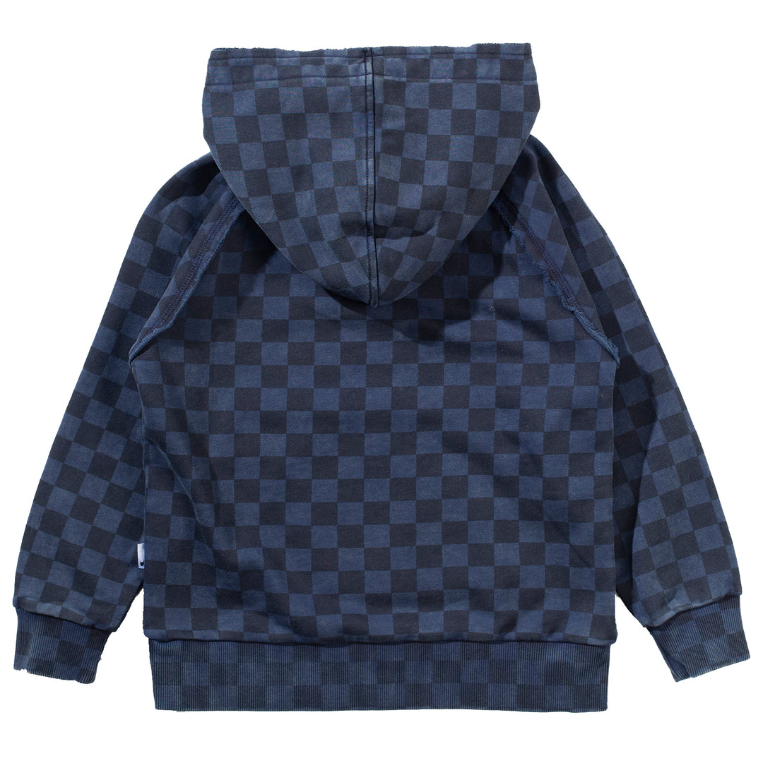 MUNSTERKIDS Washed Denim Race Me Hoodie