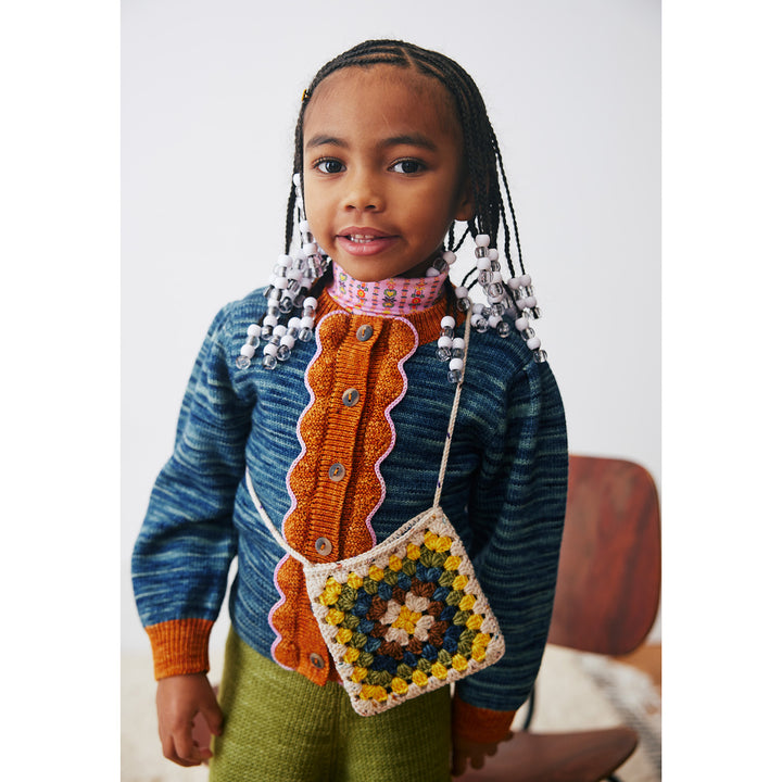 MISHA & PUFF Elizabeth Cardigan - Ocean Space Dye
