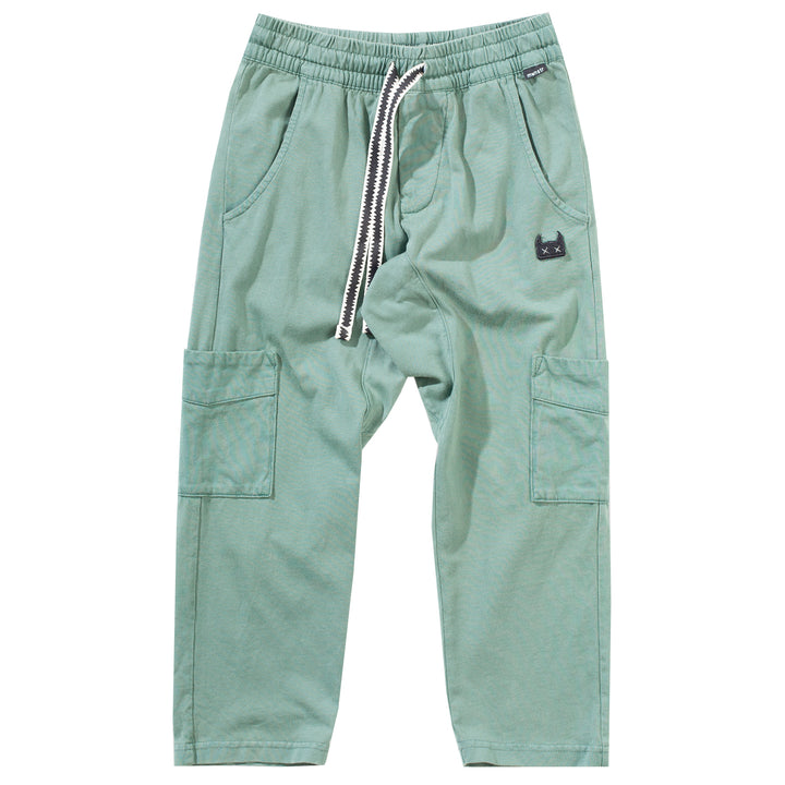 MUNSTERKIDS Washed Green Jargo Pants