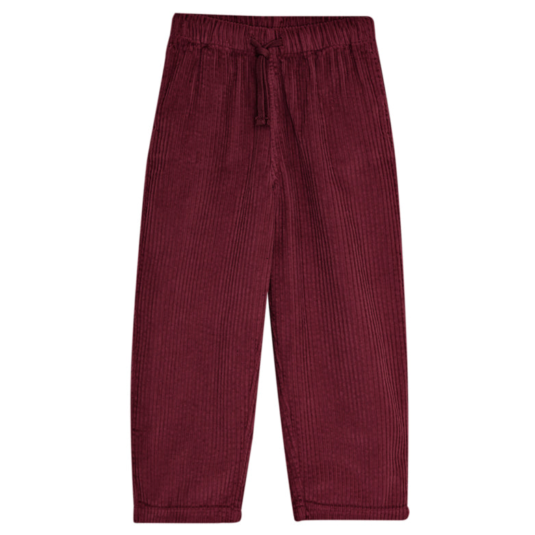 THE NEW SOCIETY Nicol Corduroy Pants - Plum Fantasy