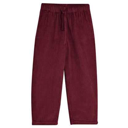 THE NEW SOCIETY Nicol Corduroy Pants - Plum Fantasy