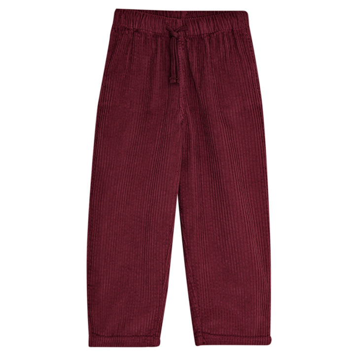 THE NEW SOCIETY Nicol Corduroy Pants - Plum Fantasy