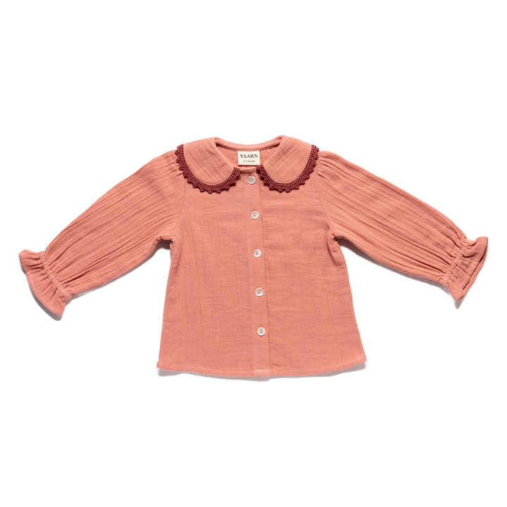 Nina Blouse in Antique Rose