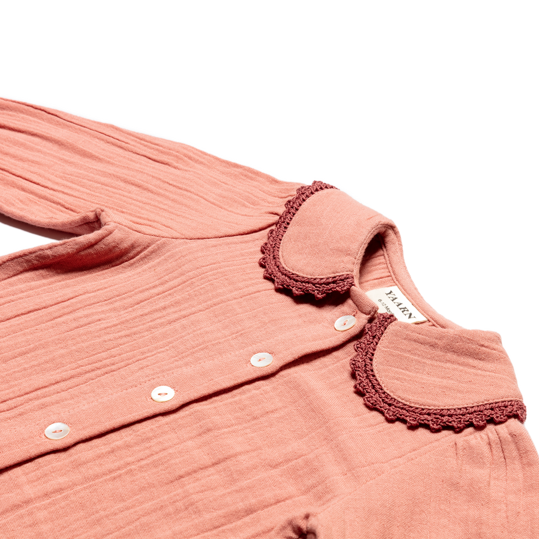 Nina Blouse in Antique Rose