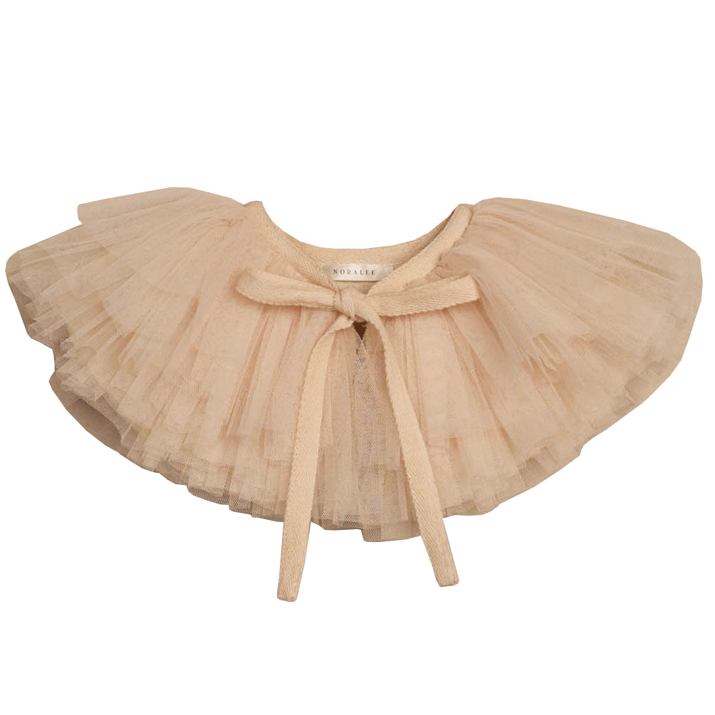 Ruffle Tulle Collar - Antique