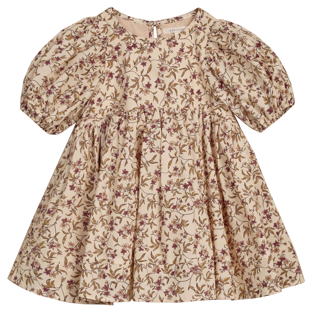 noralee dress Chloe in Ivory catching polka dot lace graces layers upon layers of tulle for the twirliest dress a girl could ask for Noralee Birdie Dress - Lemon