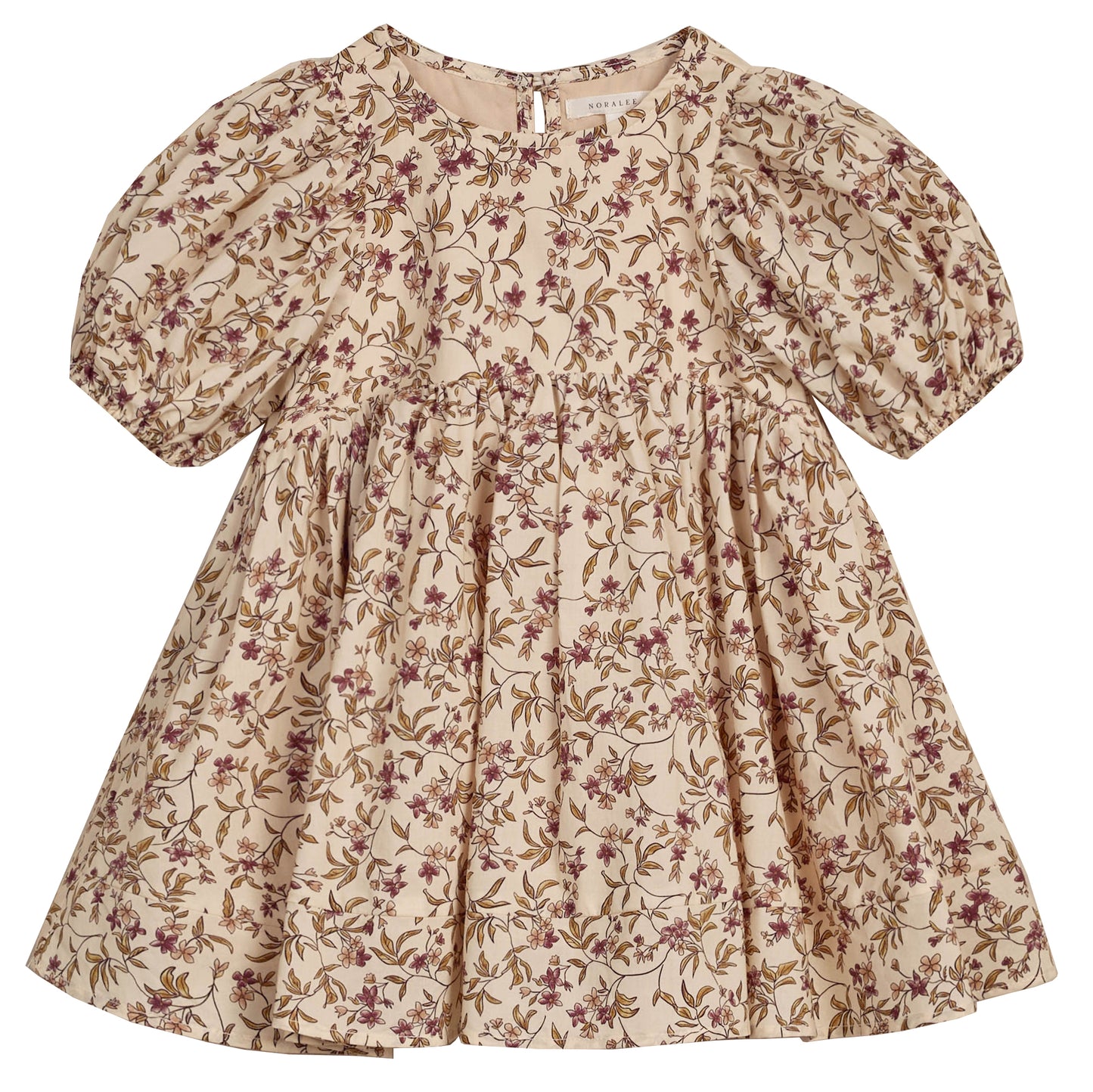 Luna Dress - Fig Floral