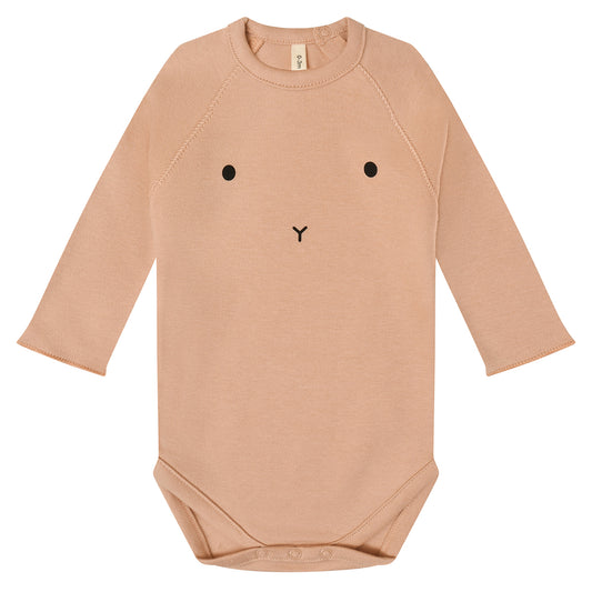Clay Bunny Bodysuit - Rose