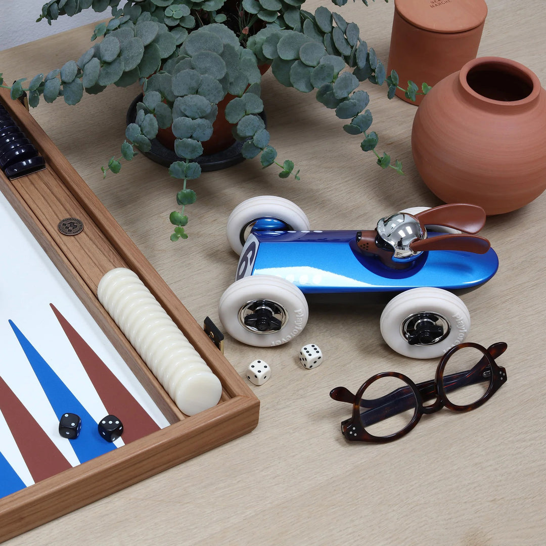 Rufus Bertie Doggo Car - 8.4In - Blue