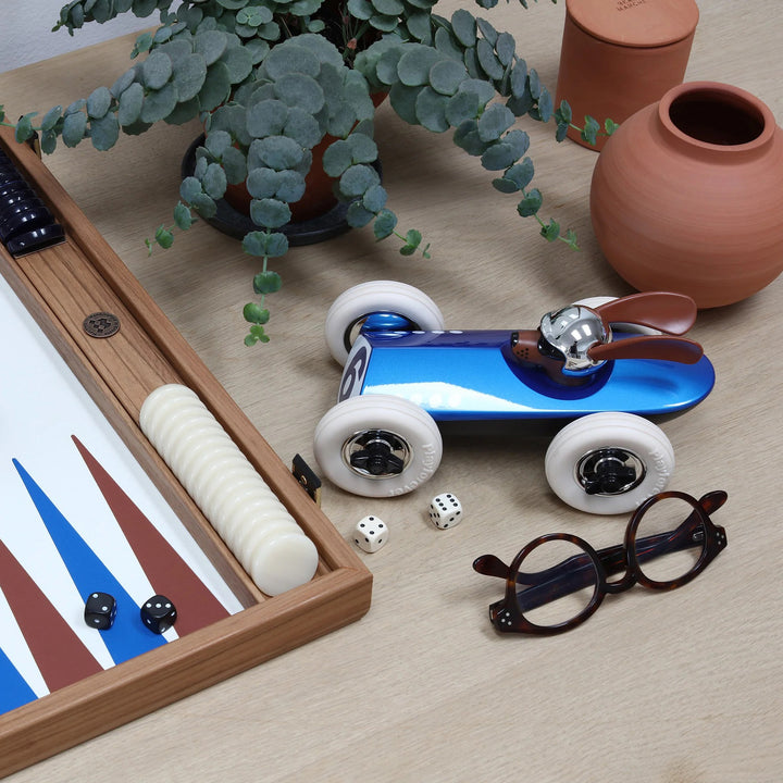 Rufus Bertie Doggo Car - 8.4In - Blue