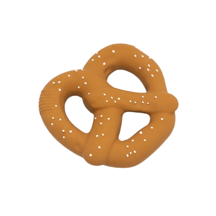 Sourdough Sonny Natural Rubber Pretzel Baby Teether