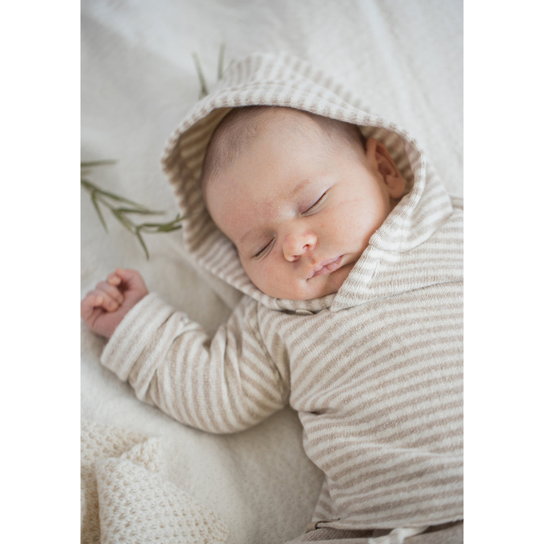 1 + IN THE FAMILY Raul Hooded Sweater - Beige