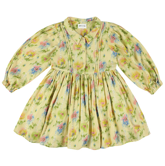 MORLEY Robin Pleated Dress - Alma Cream
