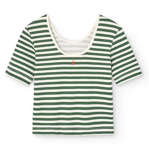 Hippo Kid Top in Dark Garden