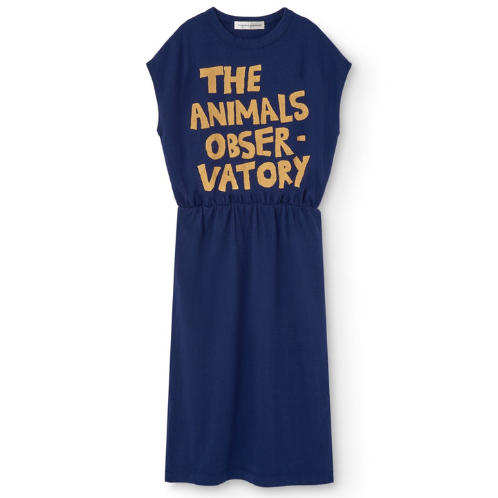 Orca Kid Midi Dress in Deep Blue