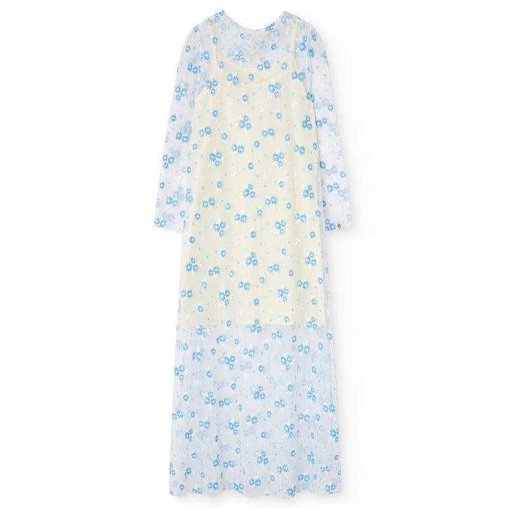 Peacock Kid Dress in Dream Floral