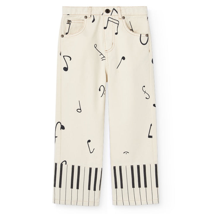 Ant Kid Pants in White
