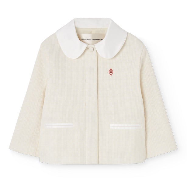 Panda Kid Jacket in Snow White