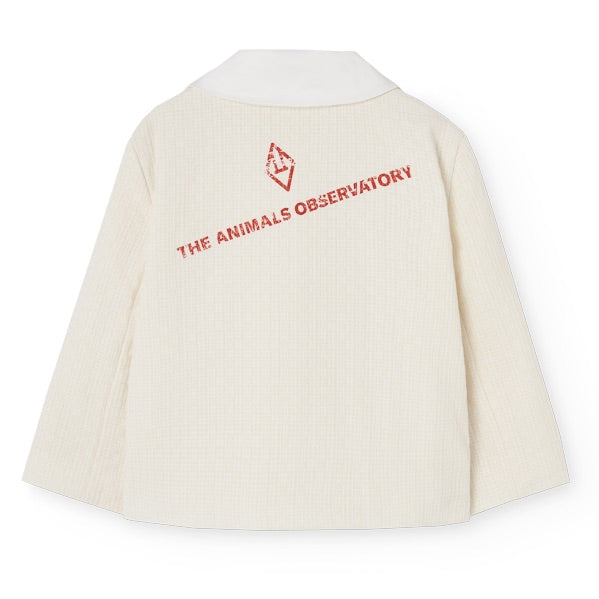 Panda Kid Jacket in Snow White