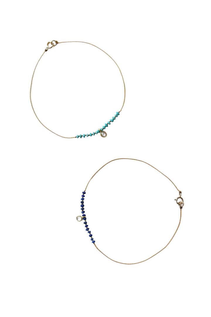 Aegean Bracelet with Sapphire in Turquoise