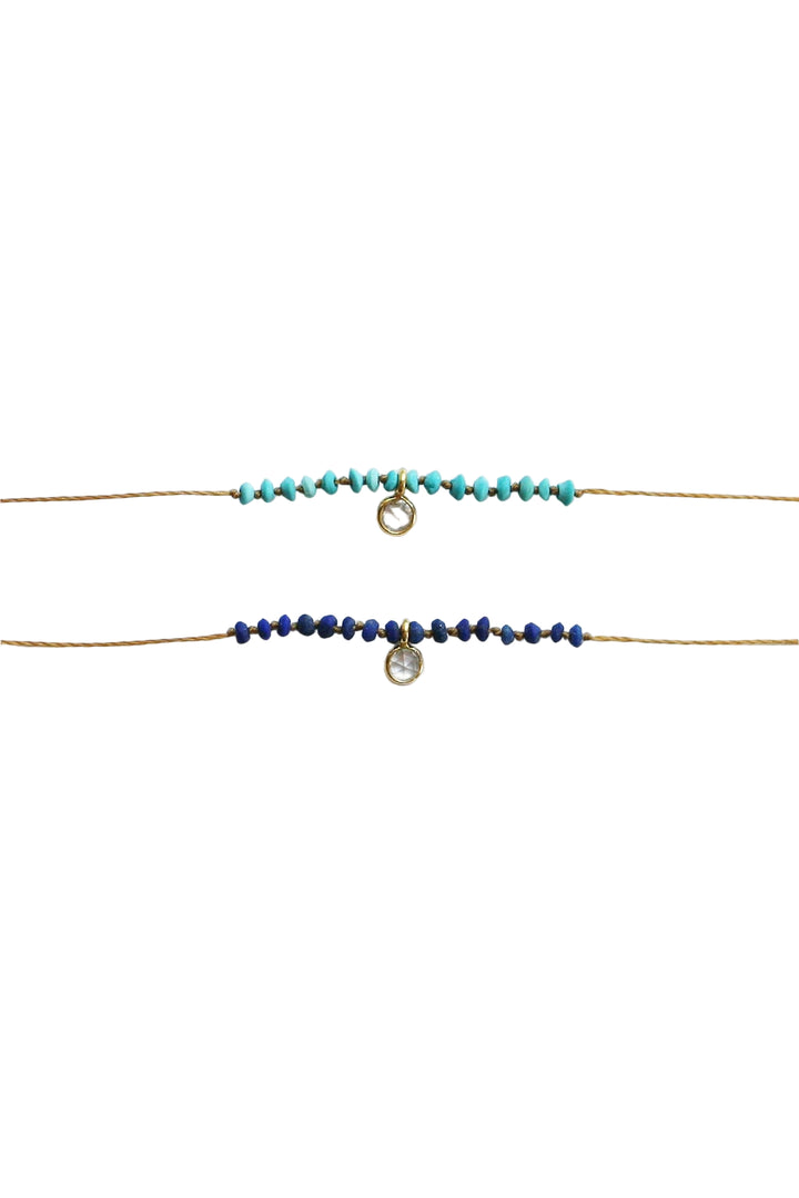 Aegean Bracelet with Sapphire in Turquoise