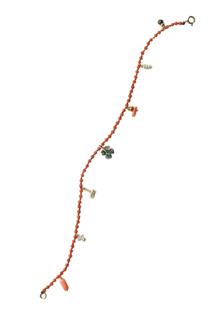 Charmant Bracelet with Coral