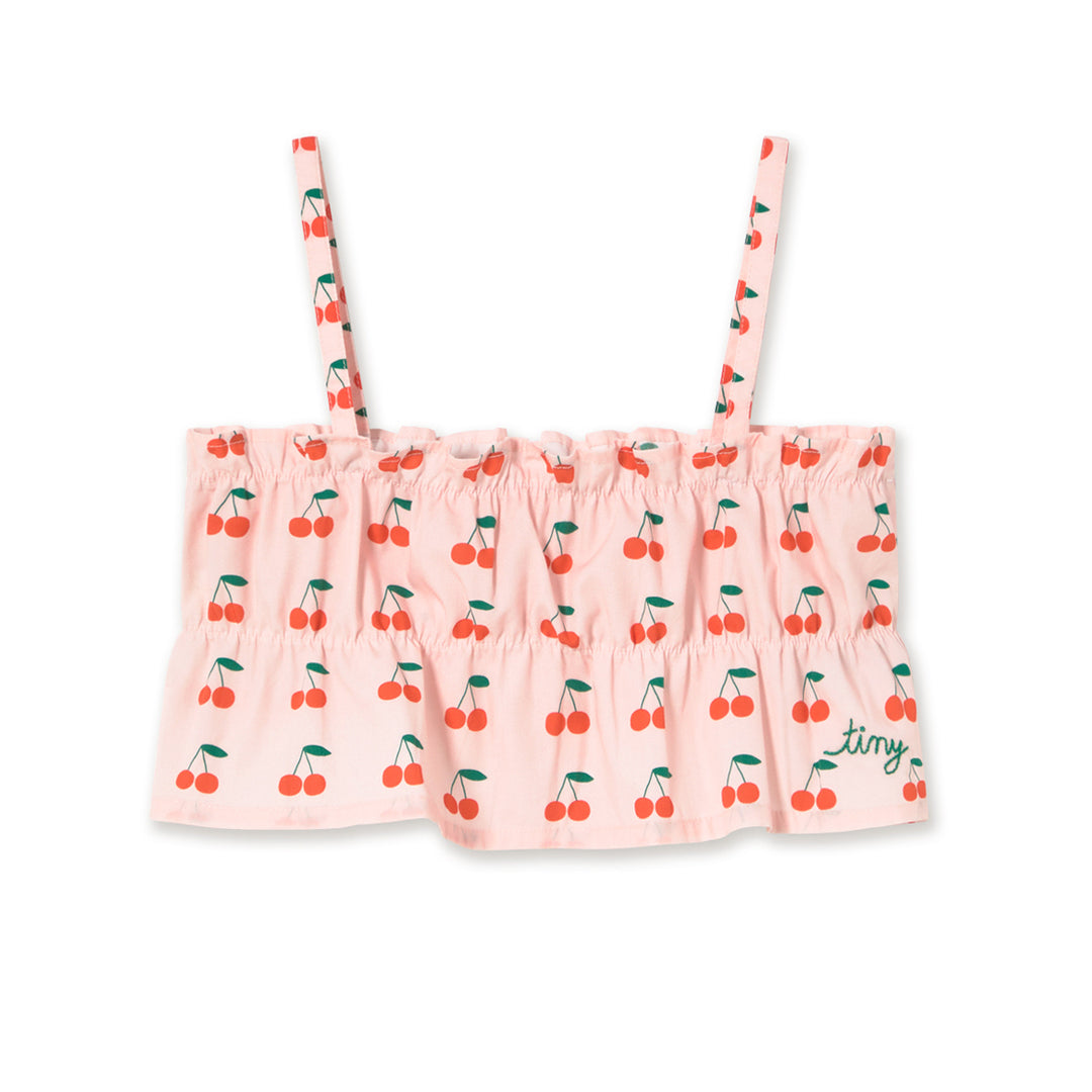Cherries Crop Top