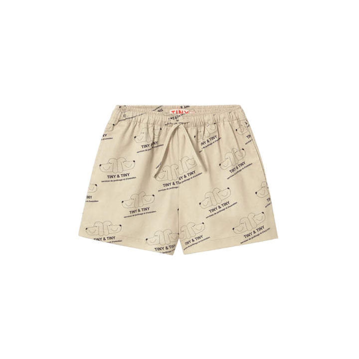 Tiny & Tiny Twill Shorts in Dark Vanilla