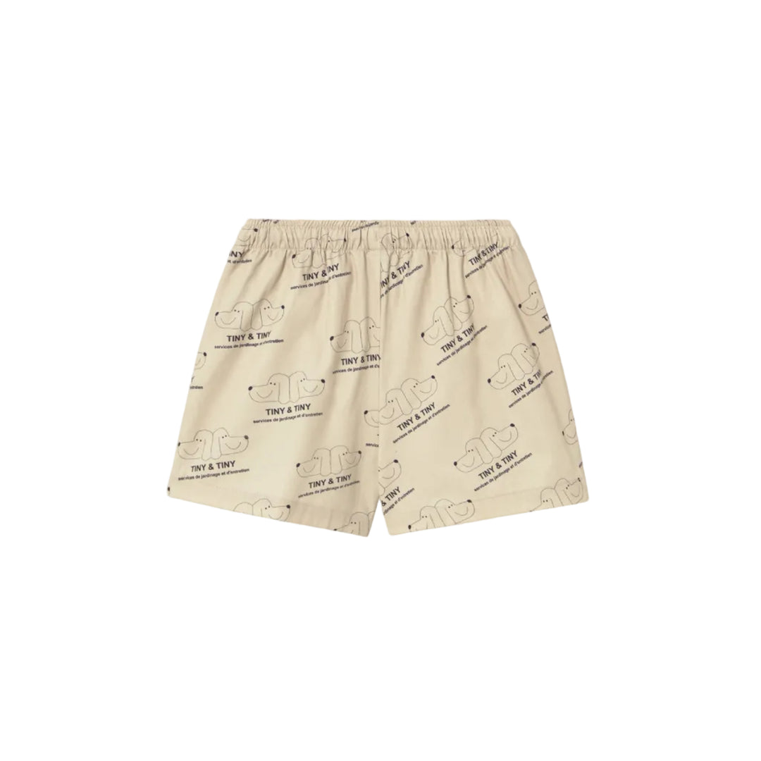 Tiny & Tiny Twill Shorts in Dark Vanilla