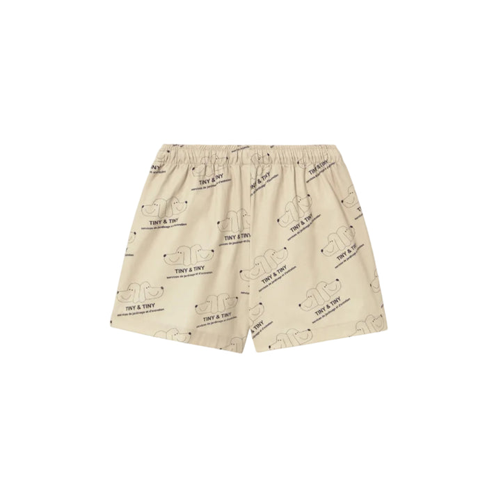 Tiny & Tiny Twill Shorts in Dark Vanilla