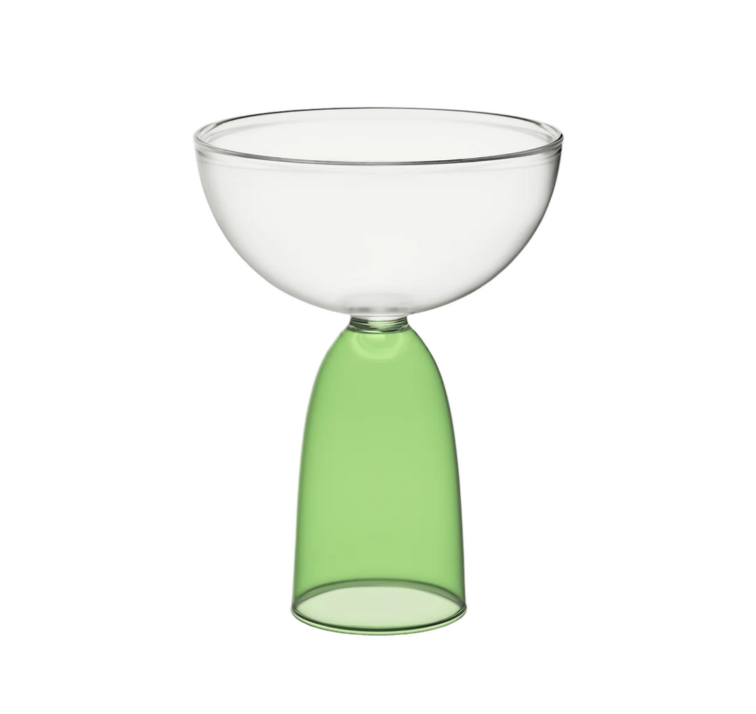 Halftone Coupe in Green