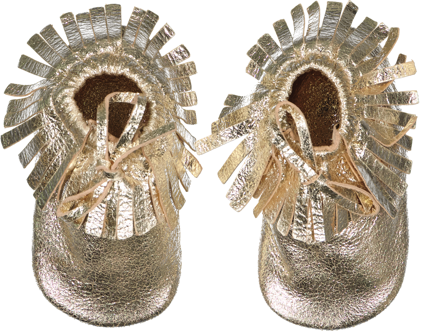 LOUIS LOUISE Apache Baby Slippers - Gold
