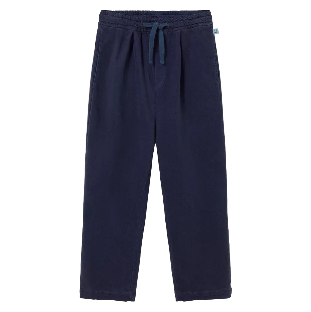 Soft Touch Twill Pants in Navy