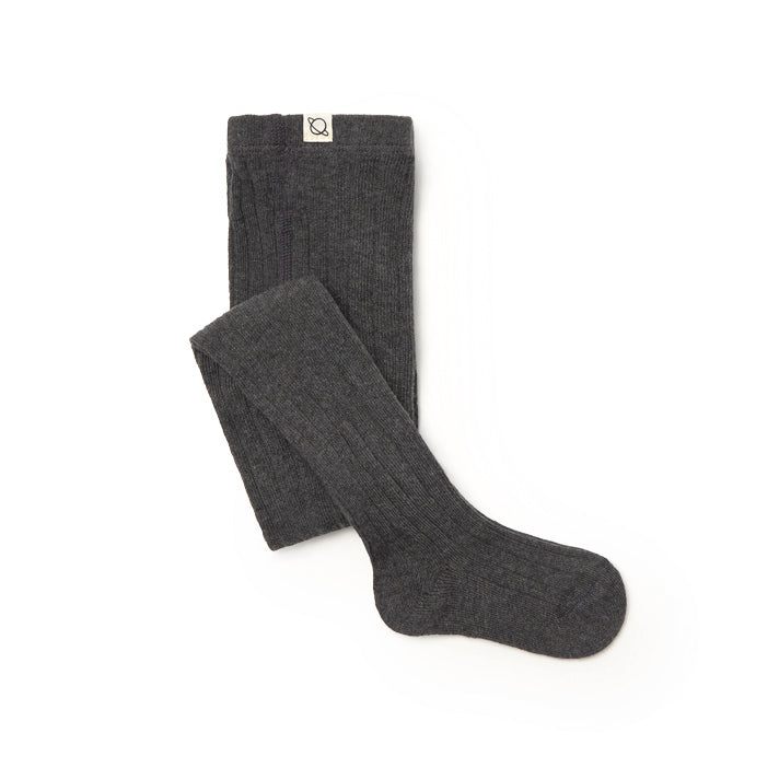 MY LITTLE COZMO Warm Cotton Baby Tights - Grey